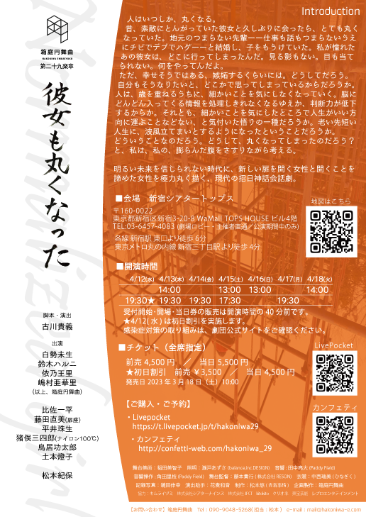 フライヤー裏