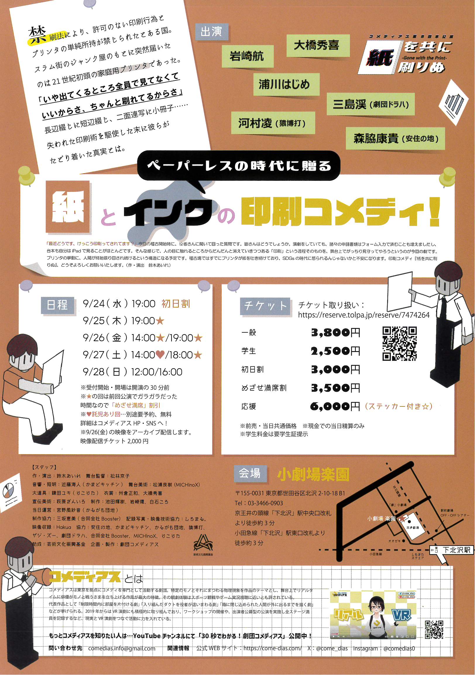 フライヤー裏